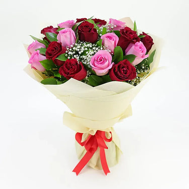 Pink & red Roses bouquet